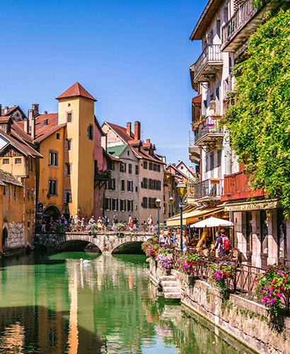 Entre lac et montagnes aux villages d'Annecy